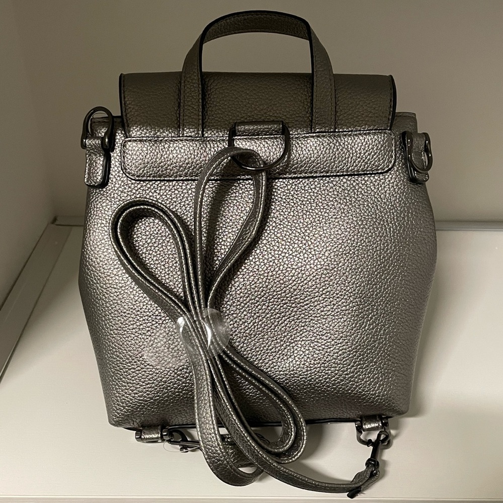 NEW Gray/Silver Backpack - Picture 2 of 6